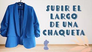 ¡Subir el dobladillo de una chaqueta con un acabado curvo perfecto