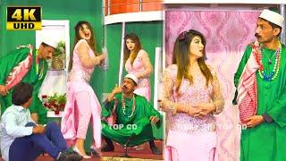 Farhan Mughal and Laila Choudhary  New 4k Pakistani Punjabi Stage Drama 2021  Comedy Clip 2022