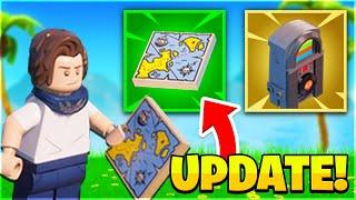 Die neue *SCHATZKARTE & JUKEBOX UPDATE* in LEGO FORTNITE 