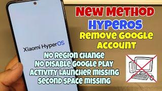 New Security 2024 All Xiaomi HyperOs Remove Google Account Bypass FRP Without PC.