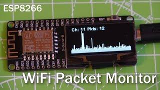 WiFi Packet-Monitor  ESP8266 + OLED