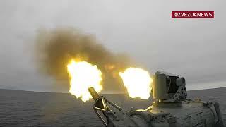 Экипаж «Адмирала Головко» отработал ракетные пуски в Баренцевом море.