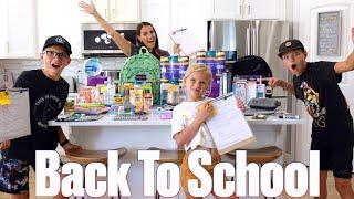 BUYING SCHOOL SUPPLIES FOR 4 KIDS  BACK TO SCHOOL SHOPPING HAUL  BACK TO SCHOOL SUPPLY LISTS