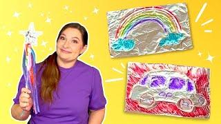 DIY TIN FOIL CRAFTS With Jukie Davie