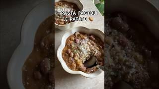 Pasta fagioli e patate 