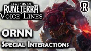 Ornn - Special Interactions  Legends of Runeterra