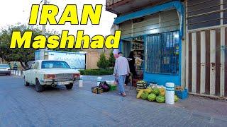 Walking in the narrow streets of Mashhad Iran 2024 ایران