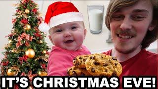 Lilly Leaves Milk and Cookies for Santa Claus