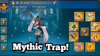 480m Mythic Rally Trap Capping Mixed Rallies - Lords Mobile