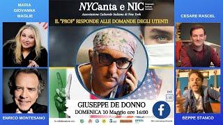 Prof. Giuseppe De Donno - DIRETTA INTEGRALE - Maria Giovanna Maglie Enrico Montesano NYCANTA NIC