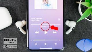 How to get the BEST Audio Quality in Apple Music Tutorial Dolby Atmos  Hi-Res Lossless
