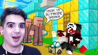 TERS MASKE FAKİR OLUYOR  - ZENGİNCRAFT #6 - Minecraft