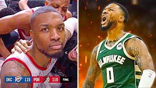 10 Minutes Of Damian Lillard TORCHING FOLKS In The Playoffs 