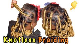 Look & Learn How To Grip Hair For Knotless Braids  Simple Steps To Grab