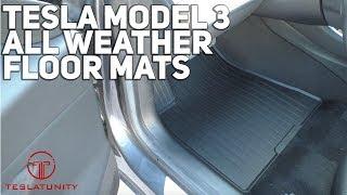 Tesla Model 3 All Weather Floor Mats