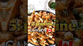 Top 10 National Dishes  from different countries in the world #shorts #youtubeshorts #shortvideo