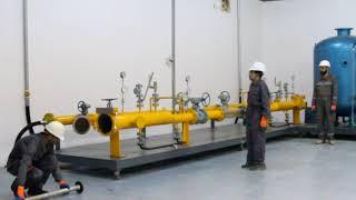 Al Delma pipeline pig launcher and receiver process training