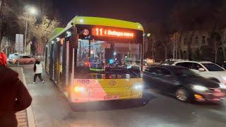 Toshshahartransxizma avtobusi11 King Long XMQ6180GTashkent City Bus Service 11 King Long XMQ6180G