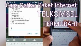 Cara Daftar Paket Internet Android Telkomsel Termurah