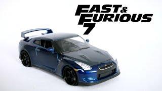 Fast and Furious 7 Brians Nissan GT-R R35 from Jada Toys