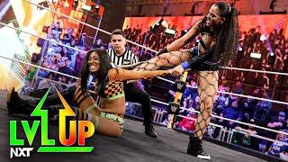 Amari Miller vs. Jaida Parker NXT Level Up highlights Jan. 12 2024