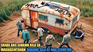 INATAKE SILA NG MGA BINATA HABANG SILA AY NAG-CAMPING SA GITNA NG KAGUBATAN - TAGALOG MOVIE RECAP