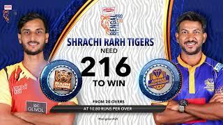 Match Highlights Shrachi Rarh Tigers vs. Adamas Howrah Warriors  Bengal Pro T20