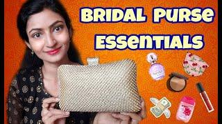 Bridal Purse EssentialsMust Haves  Things Every Bride Should Carry in Her Purse #IndianShadiSeries