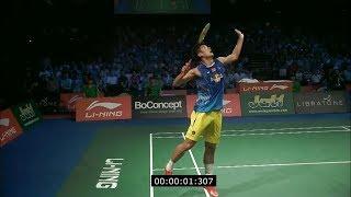 Badminton Smash man