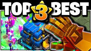 Top 3 BEST TH12 Attack Strategies with NEW Hero Equipment