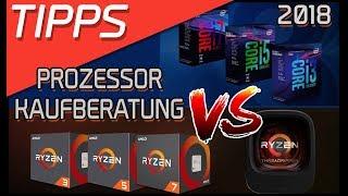 AMD VS INTEL - CPUProzessor Kaufberatung 2018  Intel Core i VS AMD Ryzen  DasMonty - Deutsch