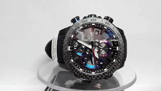 Casio Edifice EQB-800TR-1AER TORO ROSSO Limited edition watch video 2017