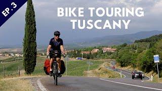 Battling The Steep Hills of Tuscany - TUSCANY BIKE TOUR DAY 3