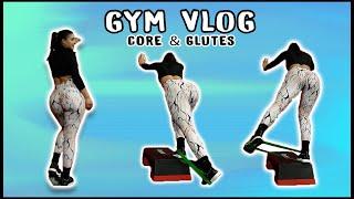 Getting a little too thick? YIKES Band work focused on core and keeping these gains Gym Vlog.