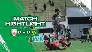 HIGHLIGHTS MATCH  PERSIS 3 - 3 PERSEBAYA  BRI LIGA 1 20222023  OFFICIAL PERSEBAYA