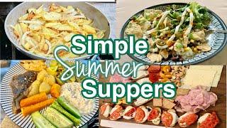 WHATS FOR DINNER  SIMPLE SUMMER SUPPERS