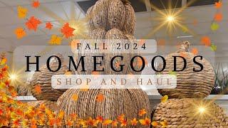 Fall 2024 Vibes Home Decor Shopping Adventure at HomeGoods Plus Fall Haul and Styling