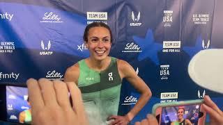 Sage Hurta-Klecker ‘Pissed’ After Athing Mu Fall In Womens 800m Olympic Trials Final