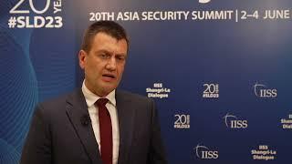 IISS Shangri-La Dialogue 2023 Dr Bastian Giegerich discusses US-China relations