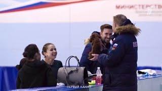 Team Tutberidze Training New Footage Ft. Zagitova Valieva Shcherbakova