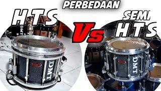 Snare Drum HTS Vs Semi HTS  DMT Equipment Marching