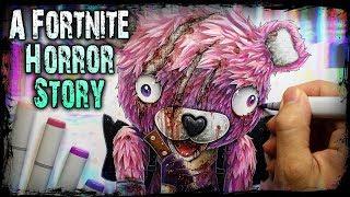 A Horrifying FORTNITE Hacker Encounter - Creepypasta + Drawing Horror Story