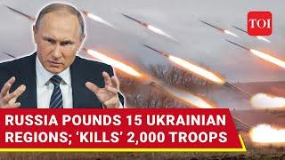Russias Revenge Roar Kills 2000 Ukrainian Soldiers Putins Big Pledge After Deadly Attacks