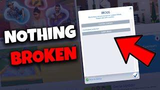 THIS WILL 100% FIX ALL SIMS 4 BROKEN MODS find detect delete broken mods Sims 4