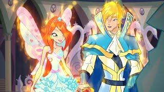 Bloom and Sky restore Oritel and Marion from Icys freezing spell  Winx Club Clip