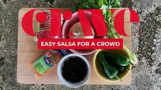 How to make a five-ingredient salsa