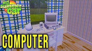 COMPUTER ORDERING INSTALLING INTERNET AND GAMES - My Summer Car Story S2 #150  Radex