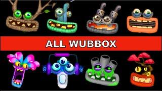 all wubbox mix 01-82 compilation  MSM - MY SINGING MONSTERS  fan made wubbox