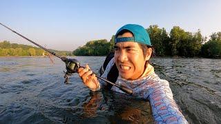Fishing a VERY DANGEROUS River I Made a BIG MISTAKE