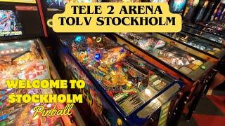 Stockholm Sweden largest entertainment arena is under Tele 2 arena